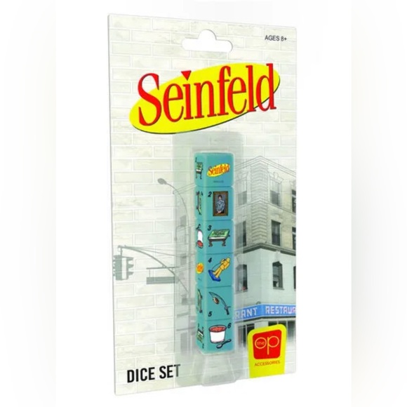 USAOPOLY Other - BNIB COLLECTIBLE SEINFELD 6PC DICE SET BY USOPOLY GREAT FOR GAME NIGHT